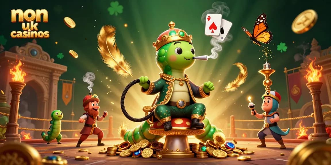 Experience thrilling action at non UK casinos with vibrant characters and dynamic game elements.