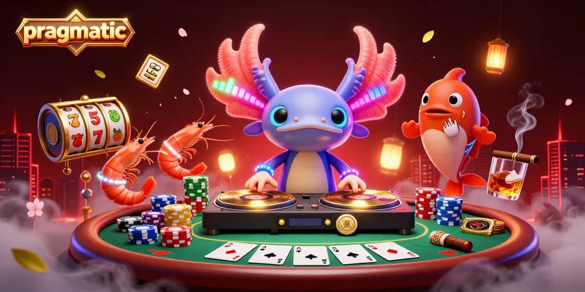 Spin the reels and uncover pragmatic slot opportunities in this exciting 3D casino scene.