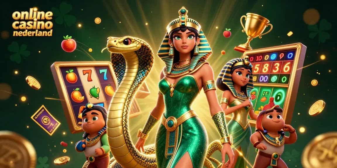Experience excitement at an online casino nederland with slot games, jackpots, and vibrant casino elements.