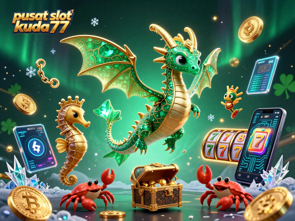 Menangkan hadiah di pusat slot kuda77 dengan keberuntungan yang menggiurkan dan simbol jackpot!