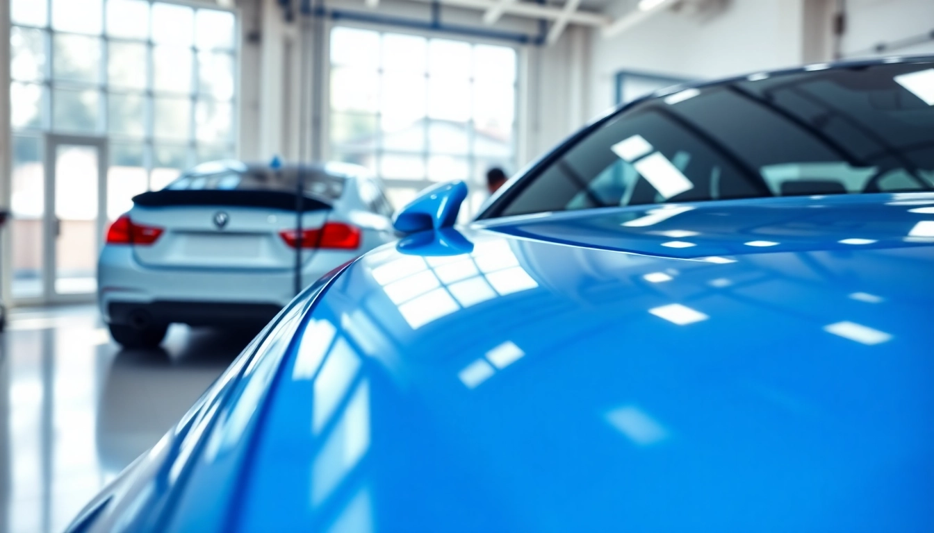 Best car detailing Chattanooga TN with a professional team in action, highlighting polished vehicles.