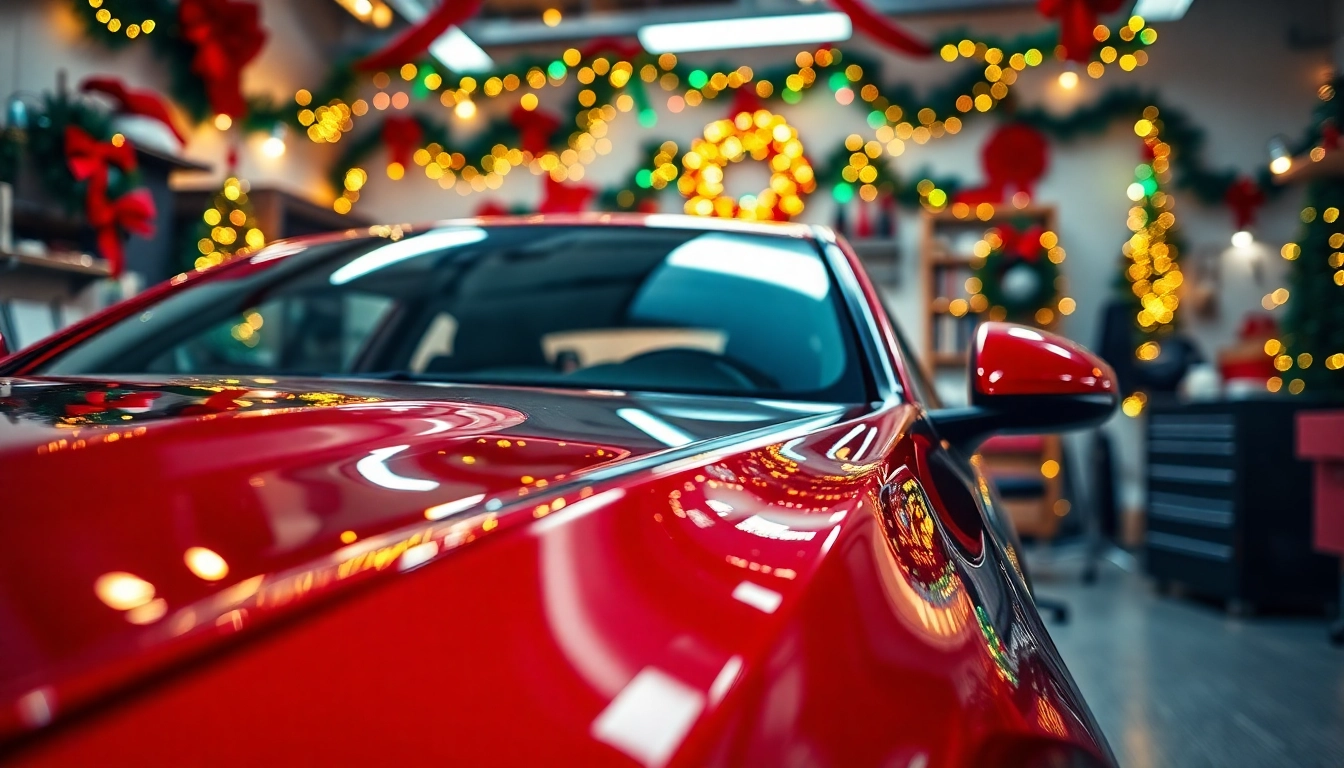 Perfect Christmas car detailing gift for car enthusiasts in a festive setting.