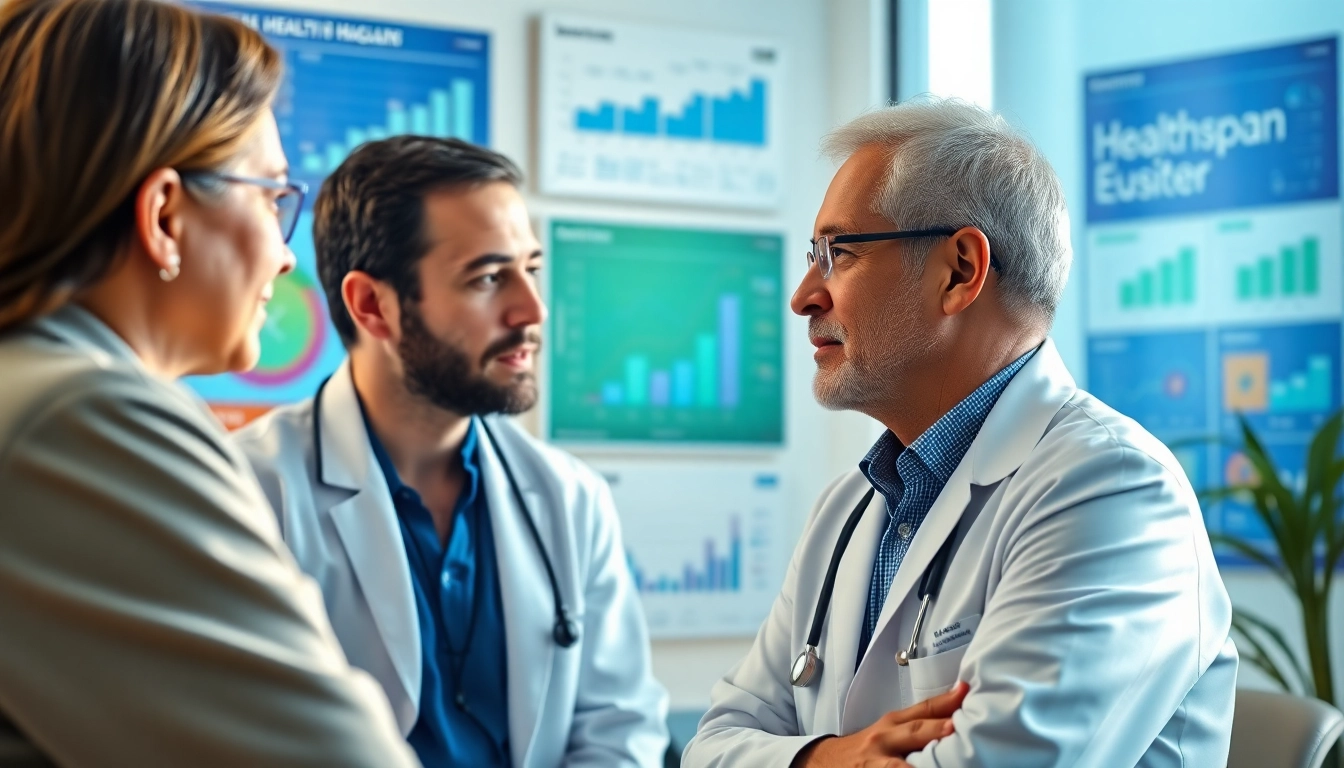 Enhance your healthspan with expert advice in a modern clinic setting.