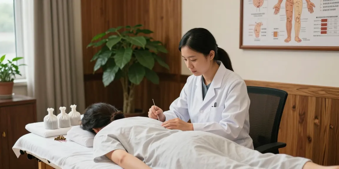 수원한의원 providing acupuncture treatment in a serene environment enhancing health and wellness.
