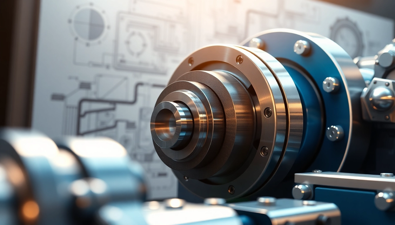 Technische Animation zeigt komplexe Maschinen mit detaillierten 3D-Visualisierungen.