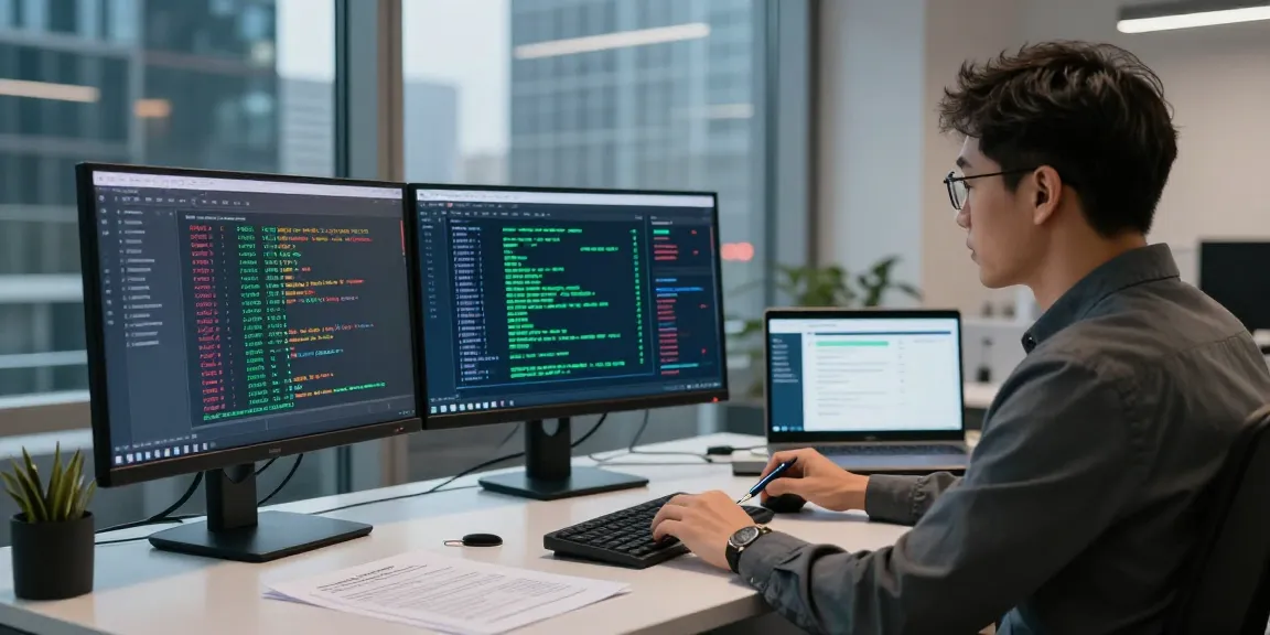 Recover stolen cryptocurrency with expert analysis and recovery software in a modern workspace.