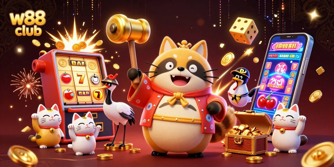 Trải nghiệm cá cược với w88 club qua hình ảnh hoạt động sôi nổi tại casino đầy màu sắc.