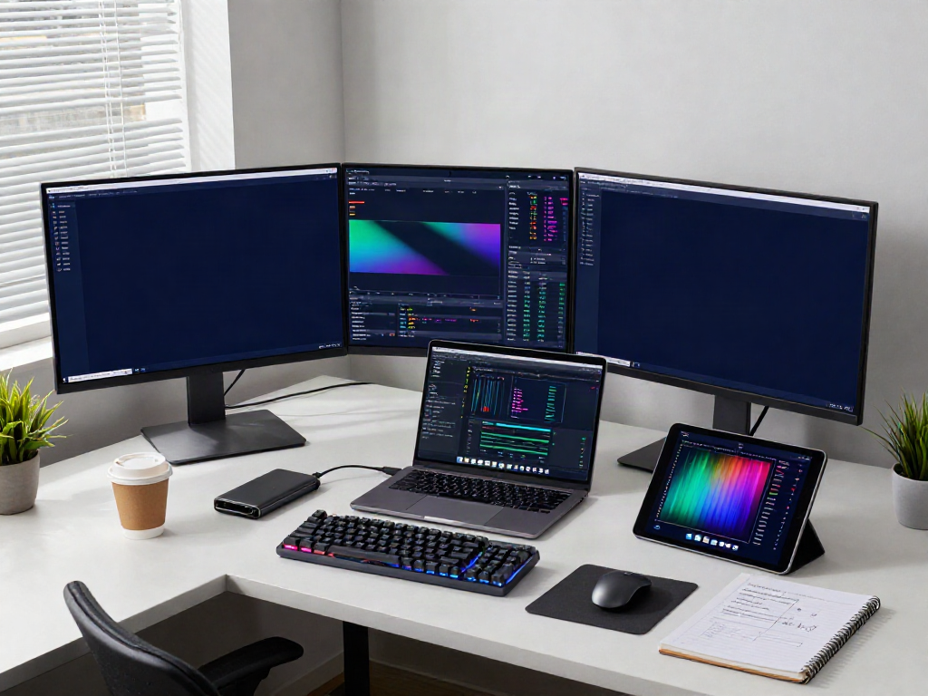 Indian stock API for algo trading featured in a modern cryptocurrency trading workspace with advanced analysis tools.