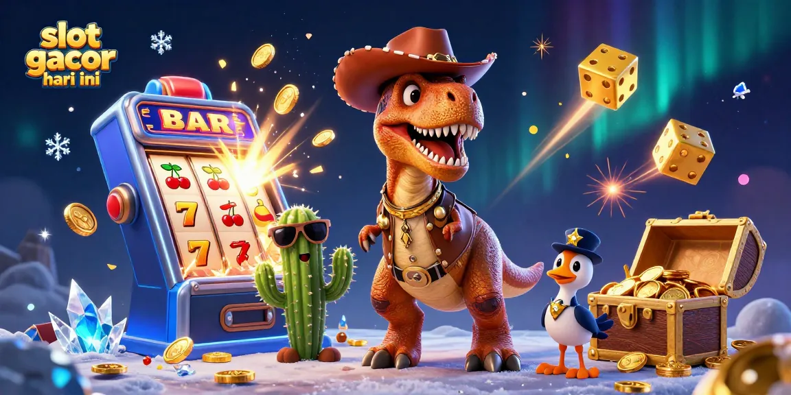 Nikmati keseruan bermain slot gacor hari ini dengan jackpot dan simbol keberuntungan yang meriah.