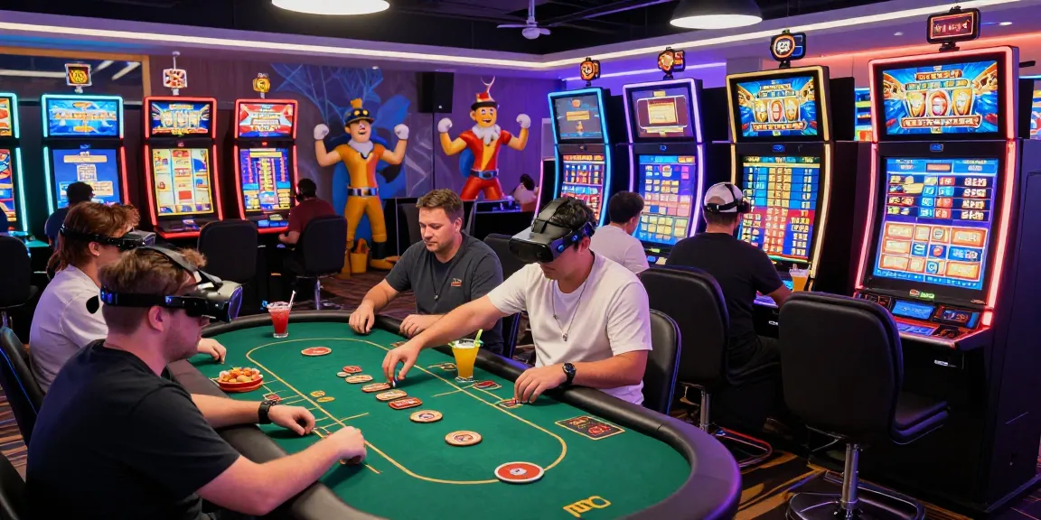 Players enjoying rokok88 online gaming experience in a vibrant virtual casino environment.