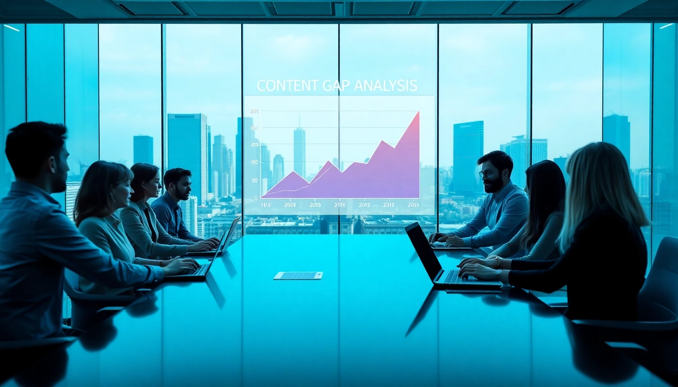 Reveal insights with Content Gap Analysis in an engaging corporate team setting.