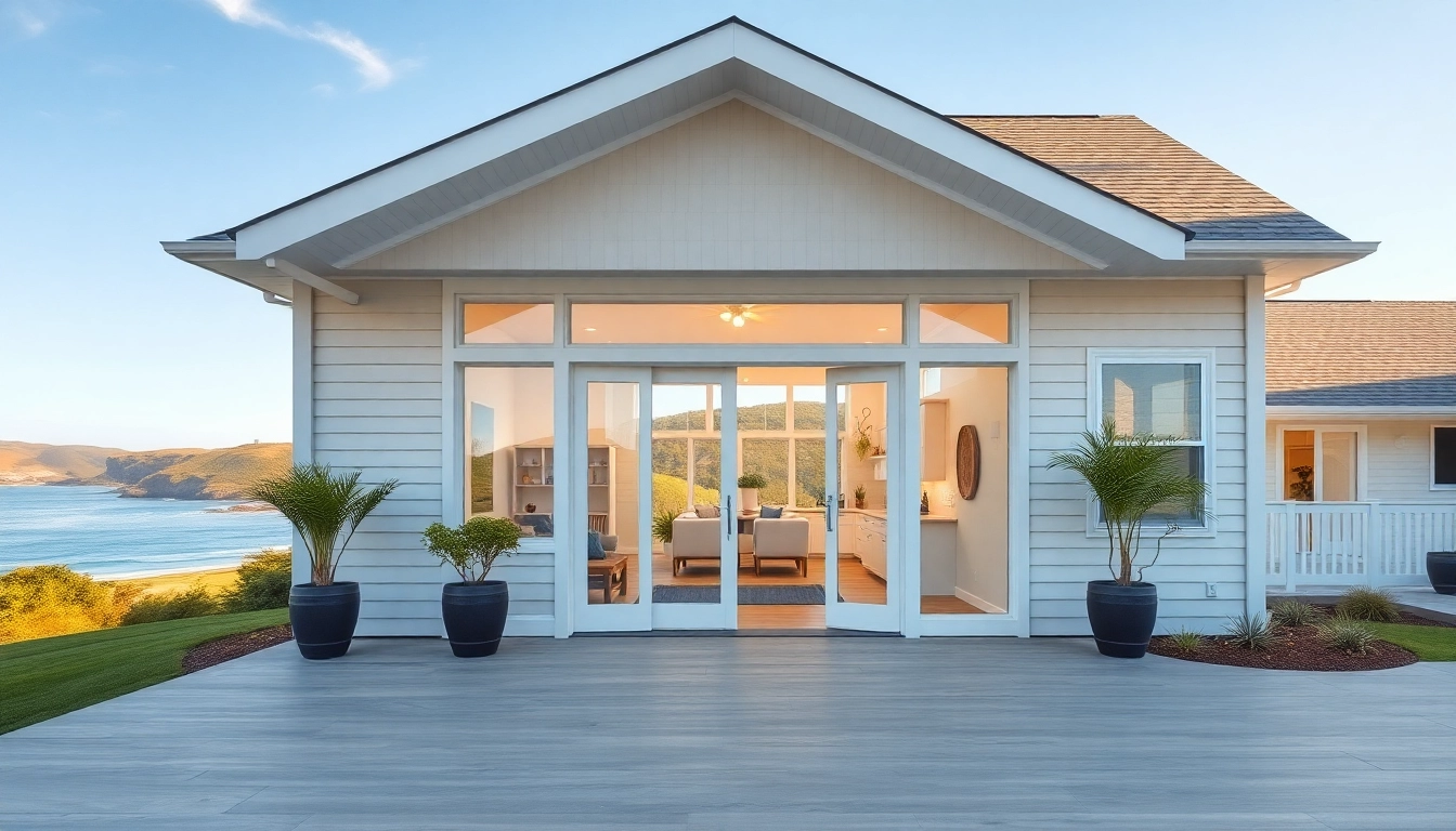 Showcasing a Cape Cod home addition with modern design elements and a welcoming entrance.