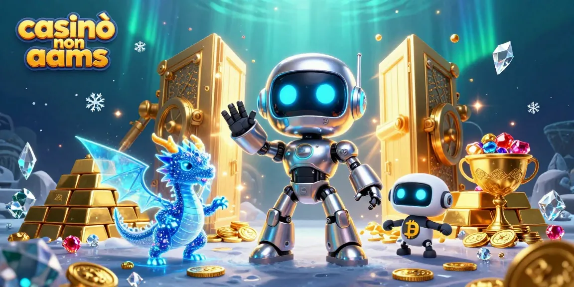Interagisci con casinò non aams in una scena di casinò digitale vibrante ed energetica con elementi di gioco avanzati.