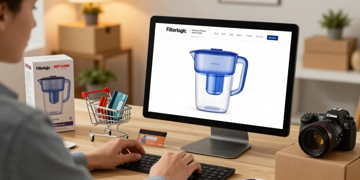 Filterlogic NSF Certified Pitcher Water Filter - Best e-commerce reviews and deals for online shopping.