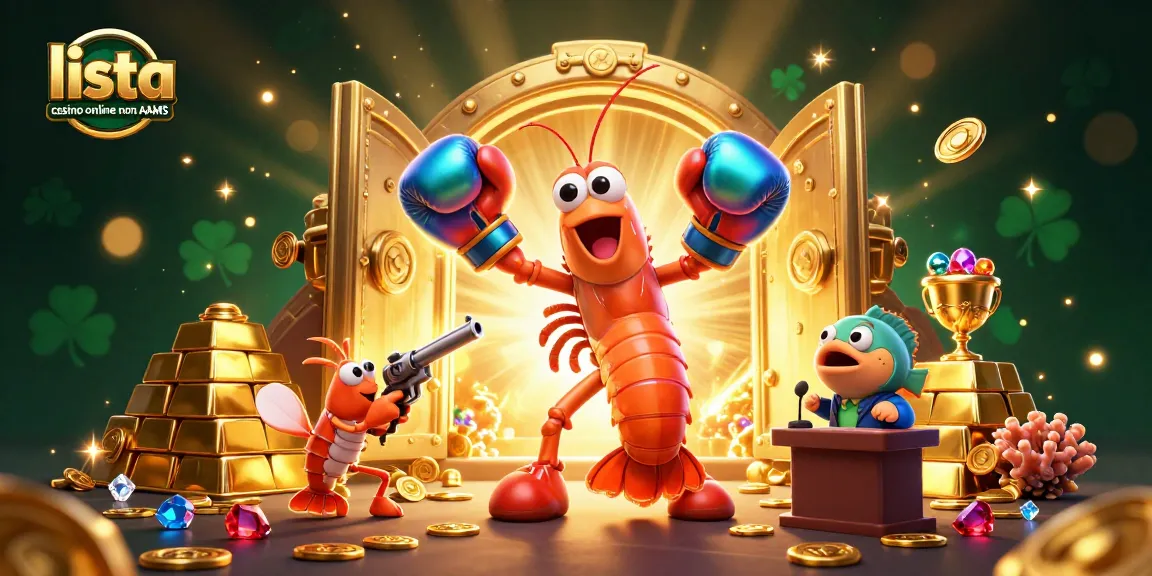 Coinvolgiti in momenti emozionanti nei lista casino online non AAMS con personaggi vivaci in una scena di tesoro straordinaria.