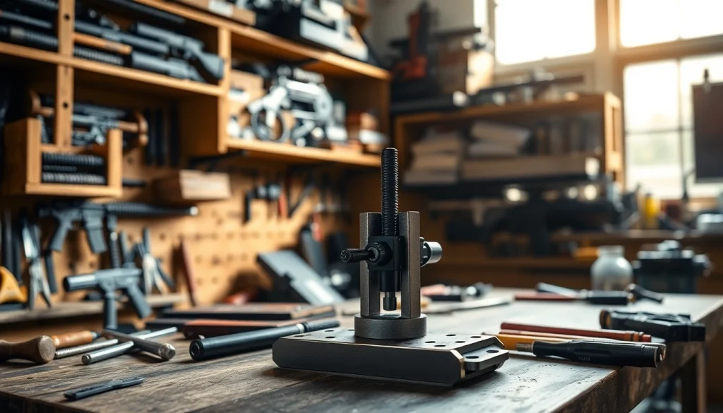 Crafting a pf940v2 jig with precision in a well-lit workshop environment.