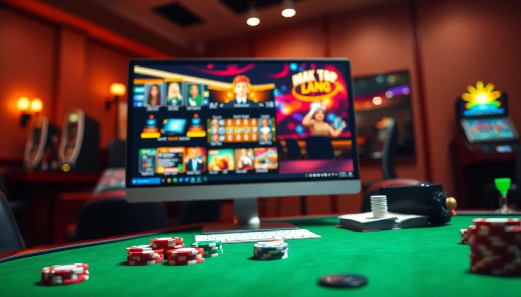 Experience the thrill of online gambling with HM88 Com, showcasing vibrant casino games and a welcoming atmosphere.