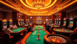 Experience thrilling gambling at https://taigo88.team/ featuring luxurious casino tables and winning players.