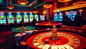 Experience the excitement of vua99 nhà cái uy tín at a professional casino gaming table with cards and chips.