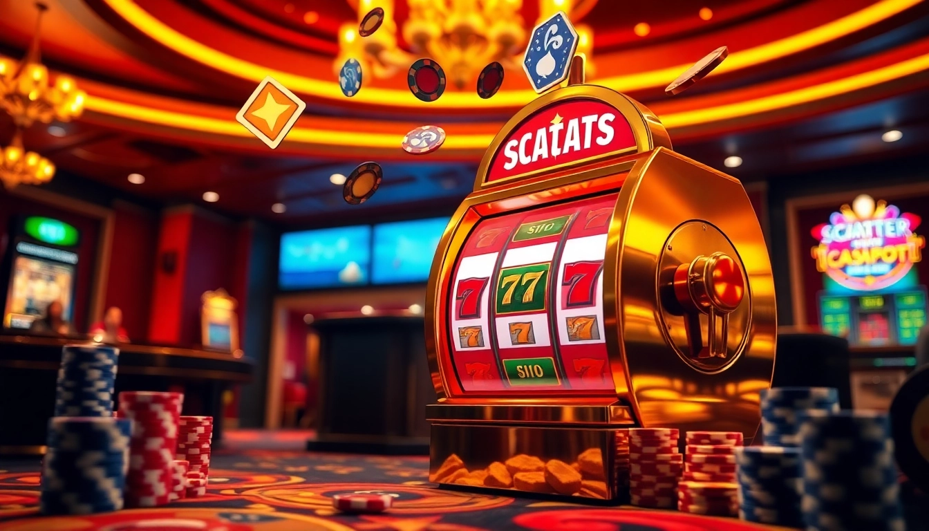 Win big with the slot scatter hitam at a luxurious casino setting filled with excitement.
