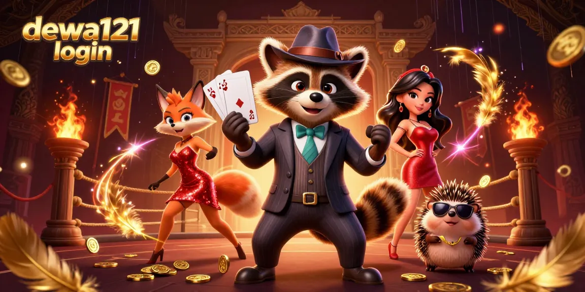 Rasakan sensasi menang dengan login dewa121 sambil menikmati permainan slot yang mendebarkan dan karakter yang menarik.