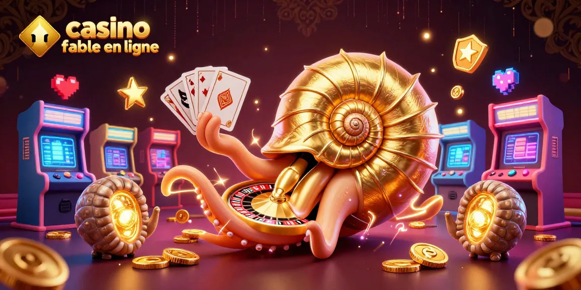 Découvrez un casino fiable en ligne avec une illustration dynamique de jeux de casino captivants.