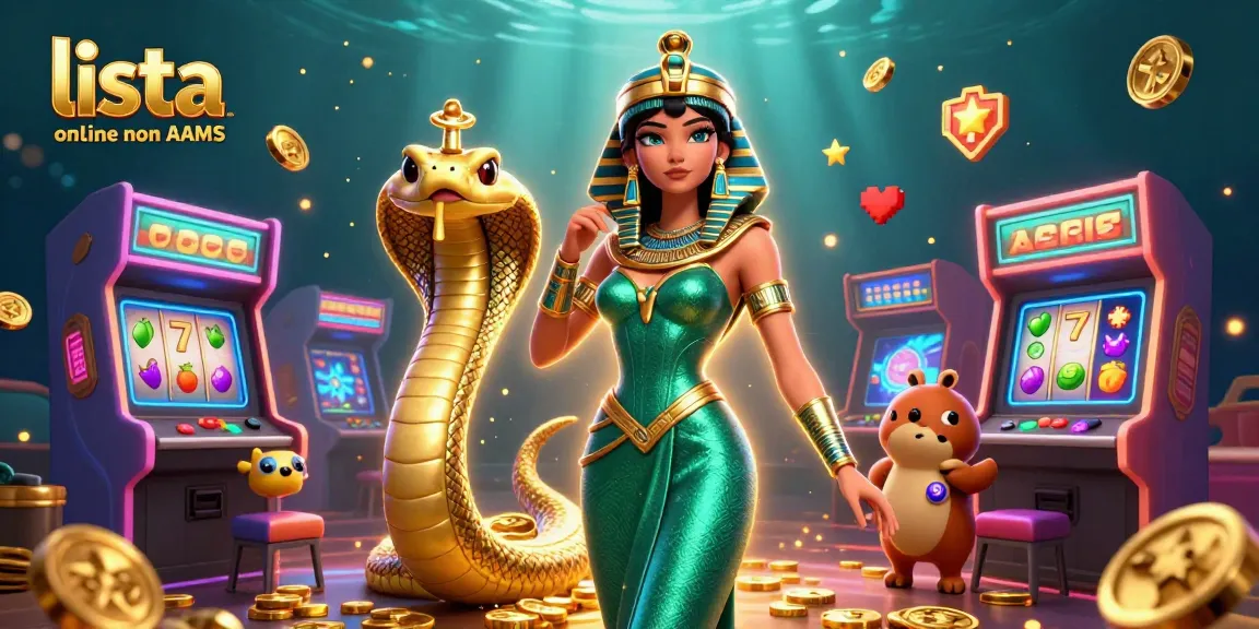 Interagisci con i lista casino online non AAMS attraverso giochi entusiasmanti e opportunità d'oro in questa vibrante e magica scena 3D.