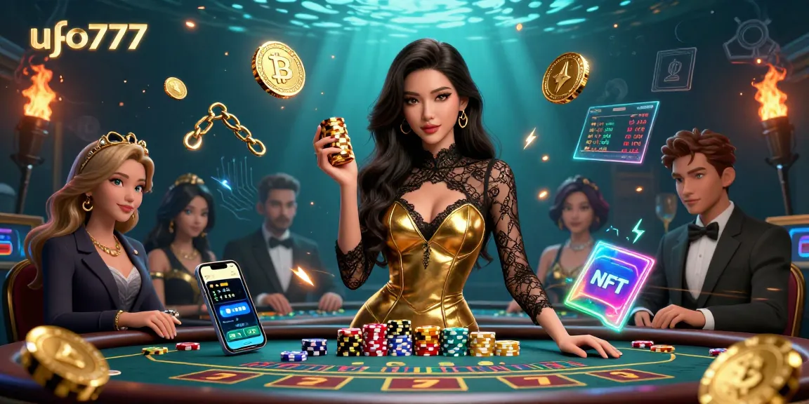 Experience high-stakes gameplay with ufo777, featuring luxurious baccarat and thrilling slot elements.