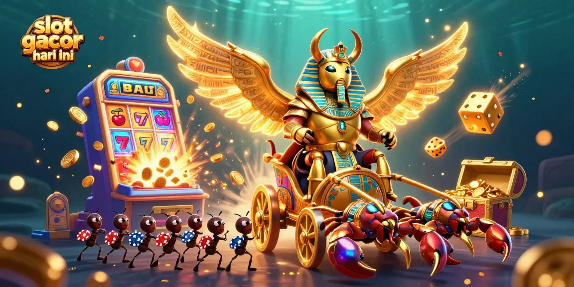 Menangkan slot gacor hari ini dengan jackpot yang melimpah dan simbol keberuntungan bertebaran.