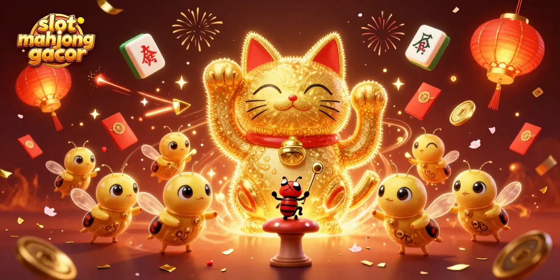 Engage with the slot mahjong gacor featuring enchanting fireflies and dynamic casino elements.