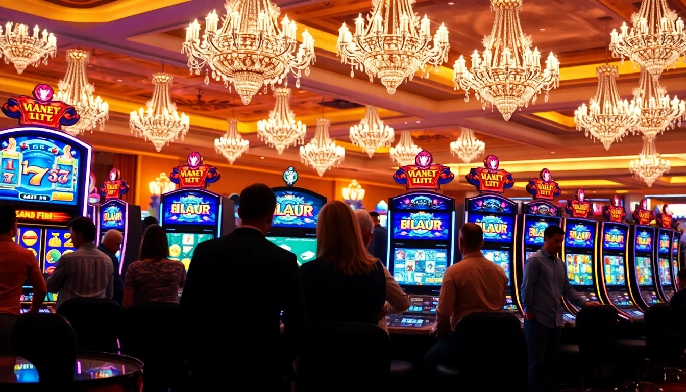 Menangkan peluang lebih banyak dengan Slot Deposit 5k di kasino yang mewah dan cerah.